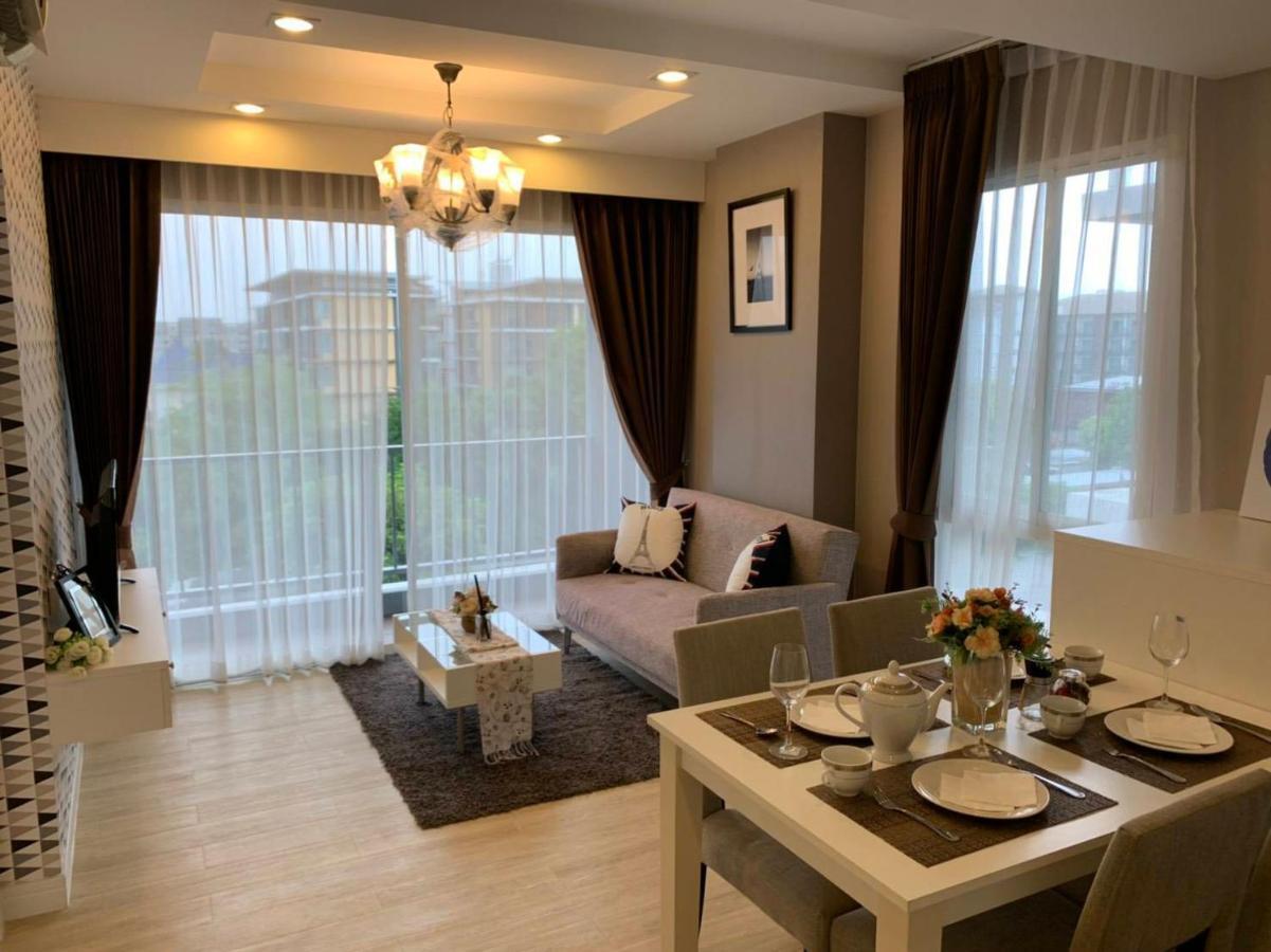 Execlusive Seaview 1 Bedroom Suite With Toproof Pool At The Patio Bangsaen エクステリア 写真