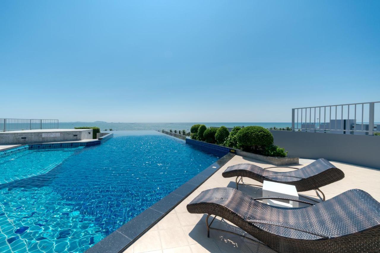 Execlusive Seaview 1 Bedroom Suite With Toproof Pool At The Patio Bangsaen エクステリア 写真