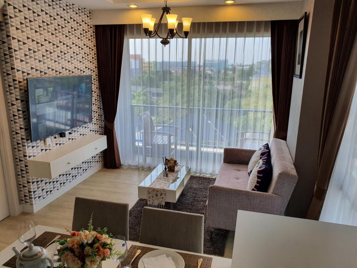 Execlusive Seaview 1 Bedroom Suite With Toproof Pool At The Patio Bangsaen エクステリア 写真
