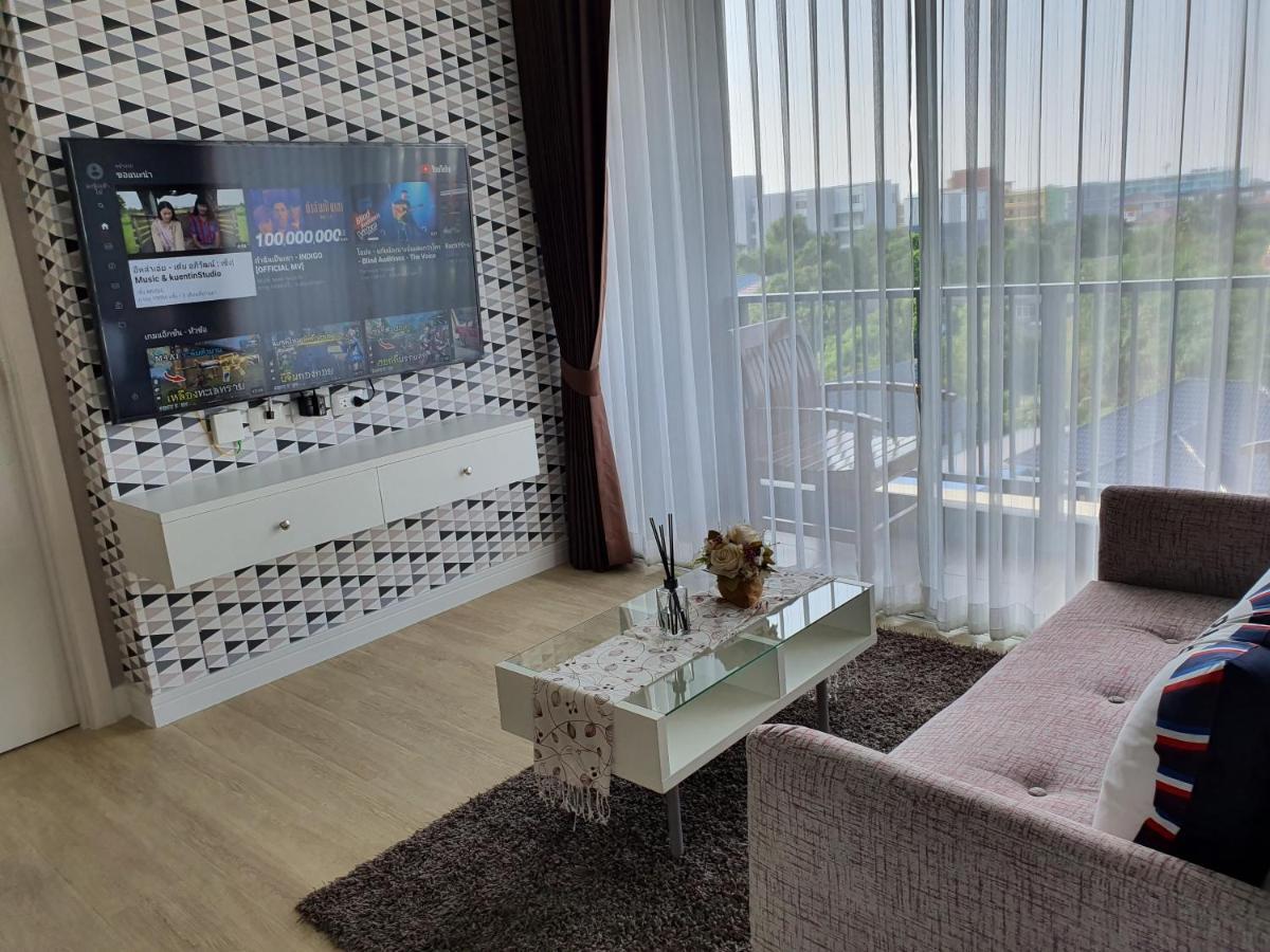 Execlusive Seaview 1 Bedroom Suite With Toproof Pool At The Patio Bangsaen エクステリア 写真